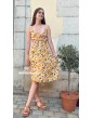 Petite robe fleurie jaune