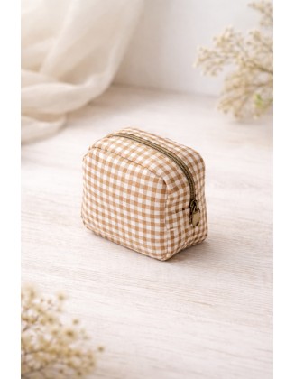 Petite trousse motif vichy...