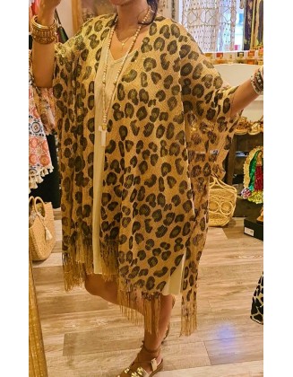 Kimono léopard
